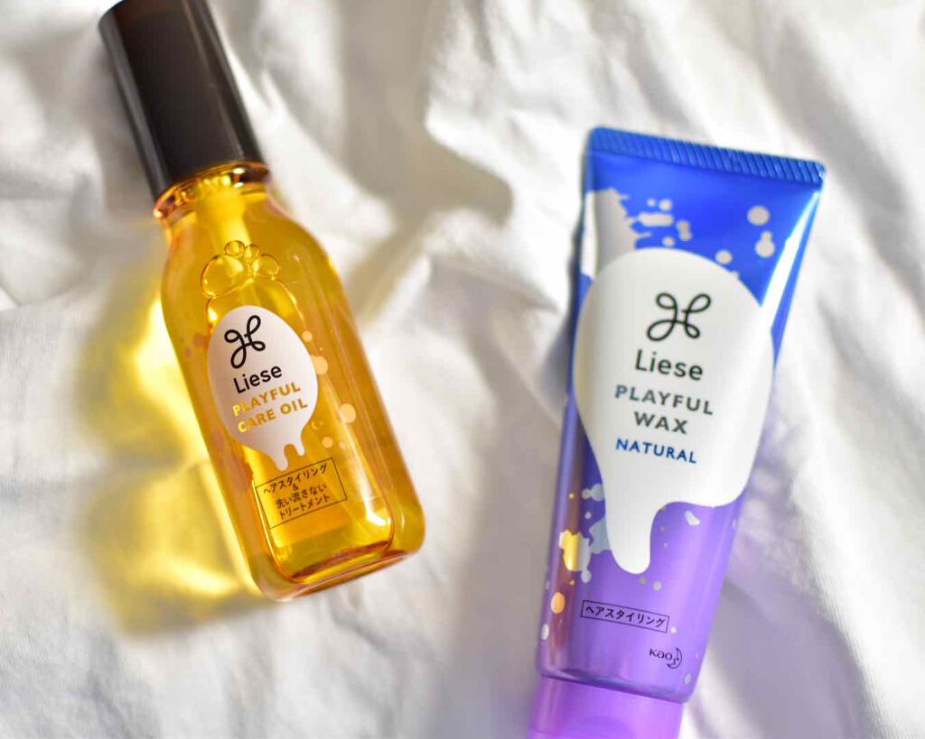 プレイフルケアオイル/リーゼ/ヘアオイルを使ったクチコミ（1枚目）