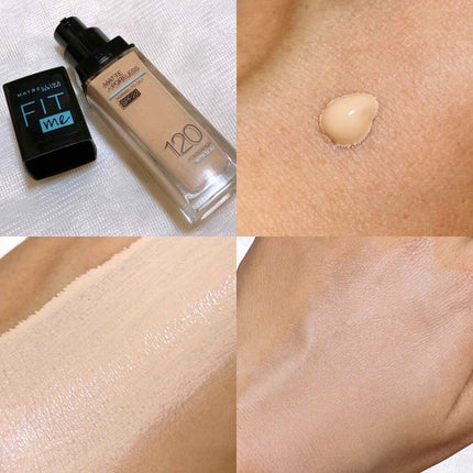 フィットミー リキッドファンデーション R/MAYBELLINE NEW YORK/リキッドファンデーションを使ったクチコミ(2枚目)