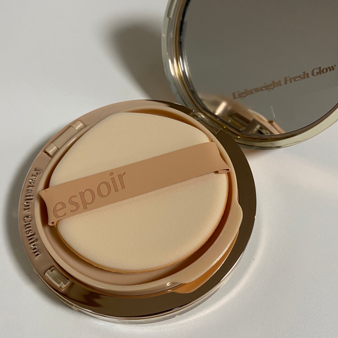 プロテーラービーグロウクッション ニュークラス/espoir/クッションファンデーションを使ったクチコミ(2枚目)