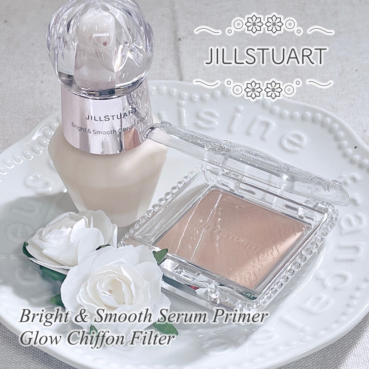 グロウシフォン セラムフィルター 202 ivory/JILL STUART/パウダーファンデーションを使ったクチコミ（1枚目）