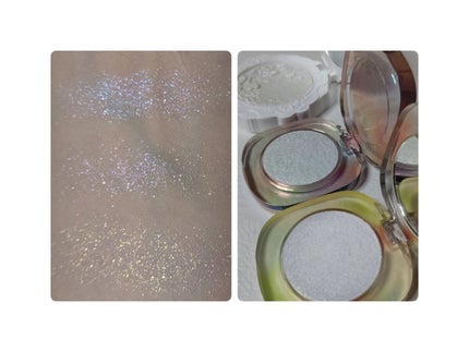 ZEESEA 顔がキラキラ  オーロラ系ハイライト/ZEESEA/パウダーハイライトを使ったクチコミ(2枚目)