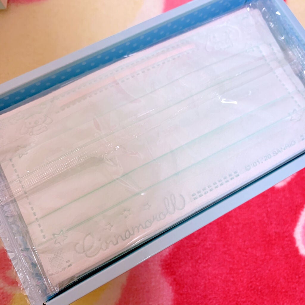 箱型マスクケース (サンリオ)/DAISO/マスクを使ったクチコミ(2枚目)