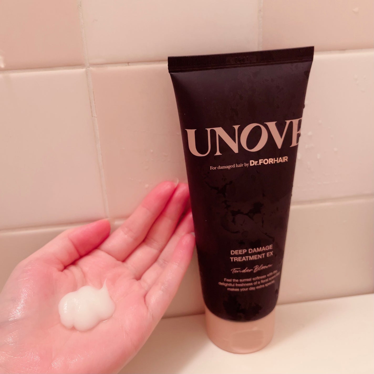 ディープダメージトリートメントEX/UNOVE/洗い流すヘアトリートメントを使ったクチコミ(3枚目)