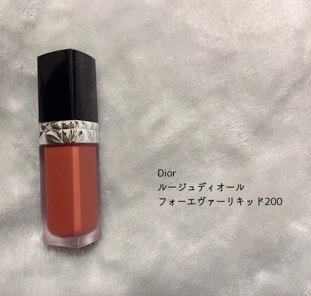 ルージュ ディオール フォーエヴァー リキッド/Dior/口紅を使ったクチコミ(1枚目)