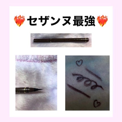 極細 アイライナーR/CEZANNE/リキッドアイライナーを使ったクチコミ(2枚目)