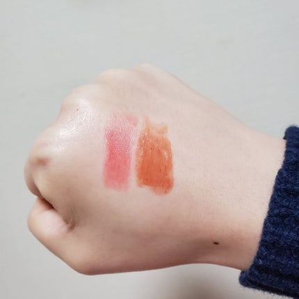 ミニウォータリールージュ 04Thursday/Fujiko/口紅を使ったクチコミ(2枚目)