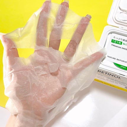 キューブマスク レチノール/ネイチャーリパブリック/シートマスク・パックを使ったクチコミ(4枚目)