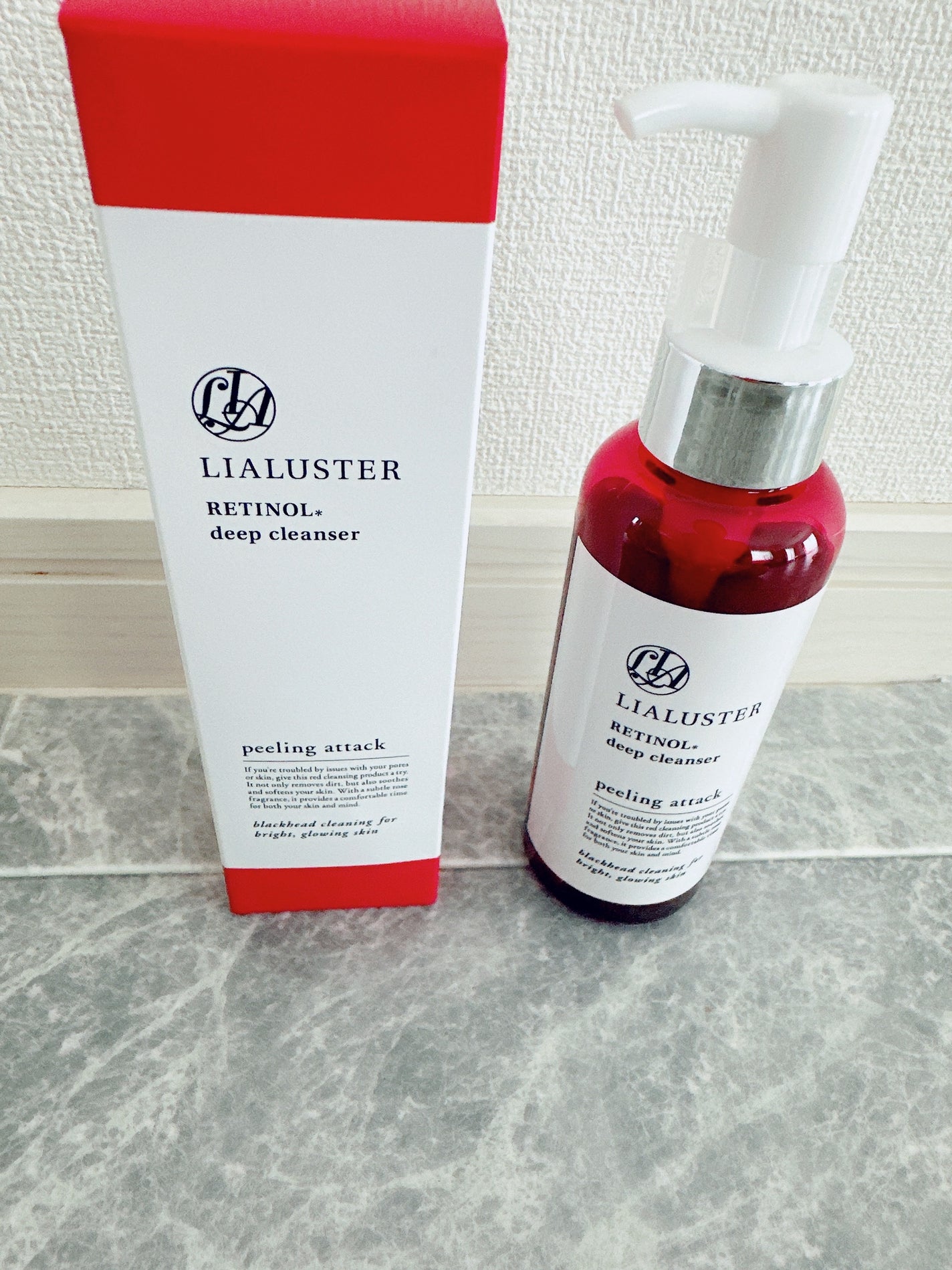 レチノールディープクレンザー/LIALUSTER/その他洗顔料を使ったクチコミ(1枚目)