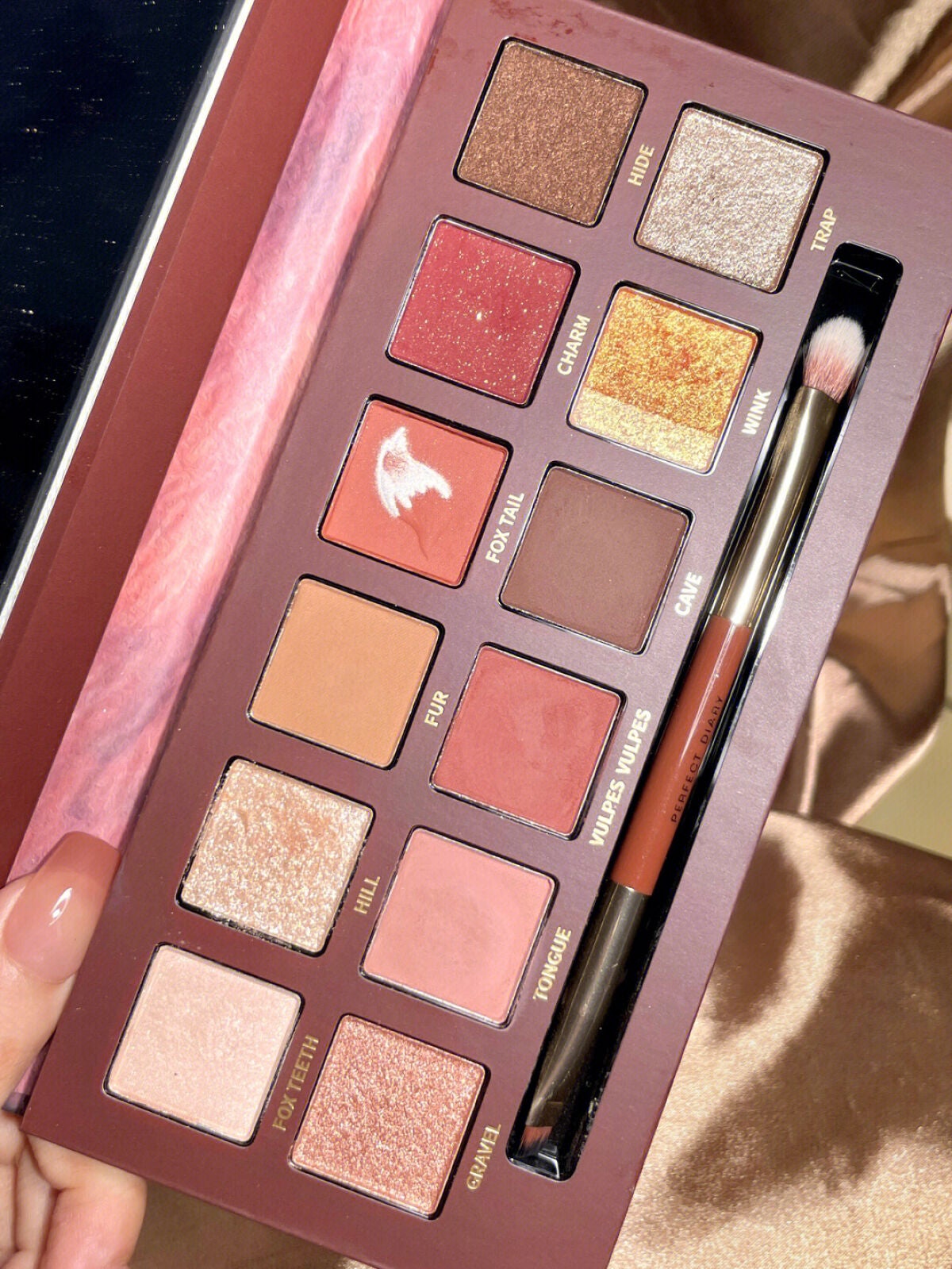 エクスプローラ12色 動物アイシャドウパレット/PERFECT DIARY/アイシャドウパレットを使ったクチコミ(5枚目)