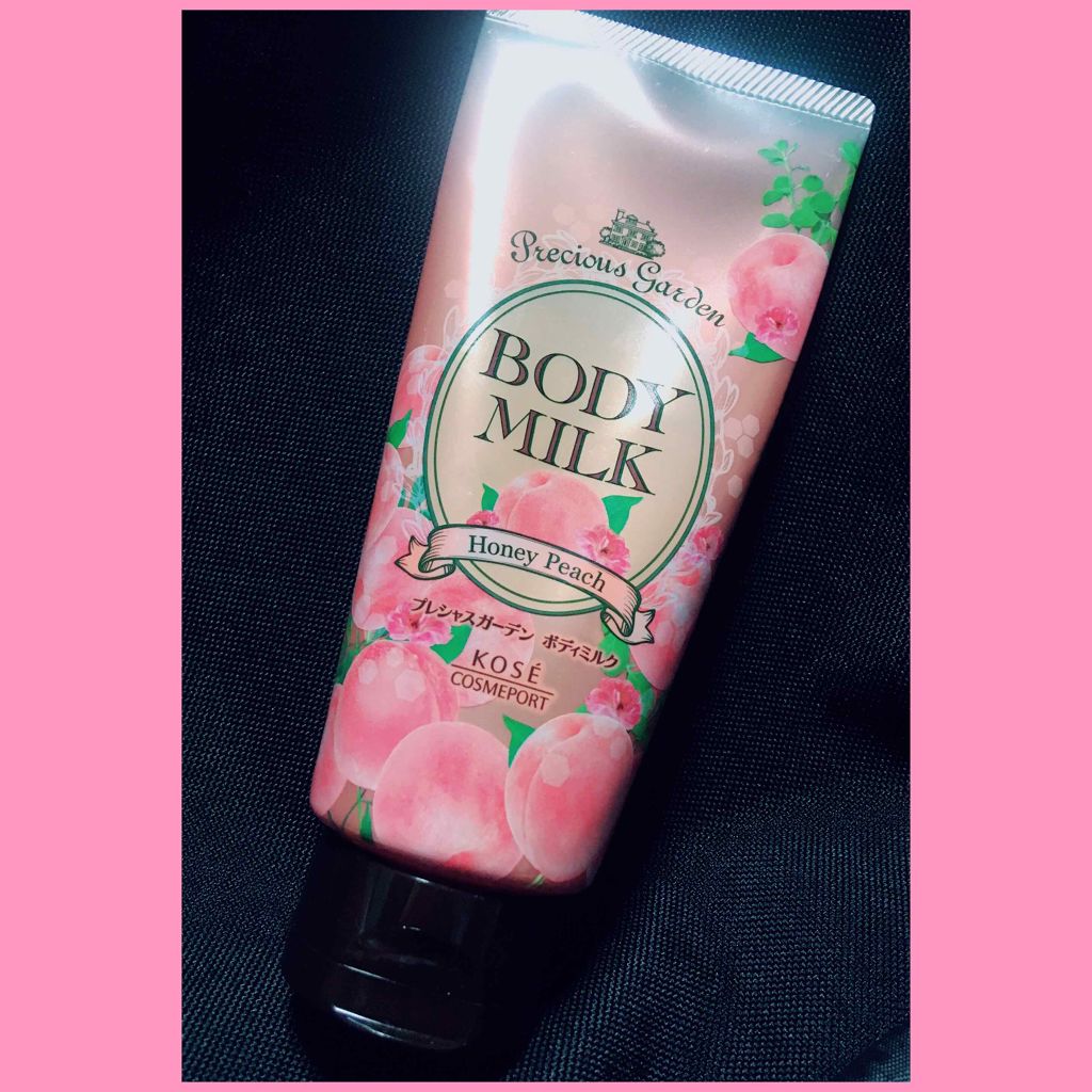 ボディミルク (ハニーピーチ)/プレシャスガーデン/ボディミルクを使ったクチコミ(1枚目)