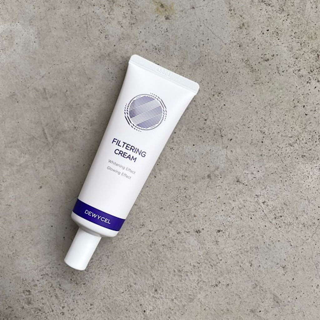 フィルタリングクリーム/DEWYCEL/日焼け止めクリームを使ったクチコミ（1枚目）