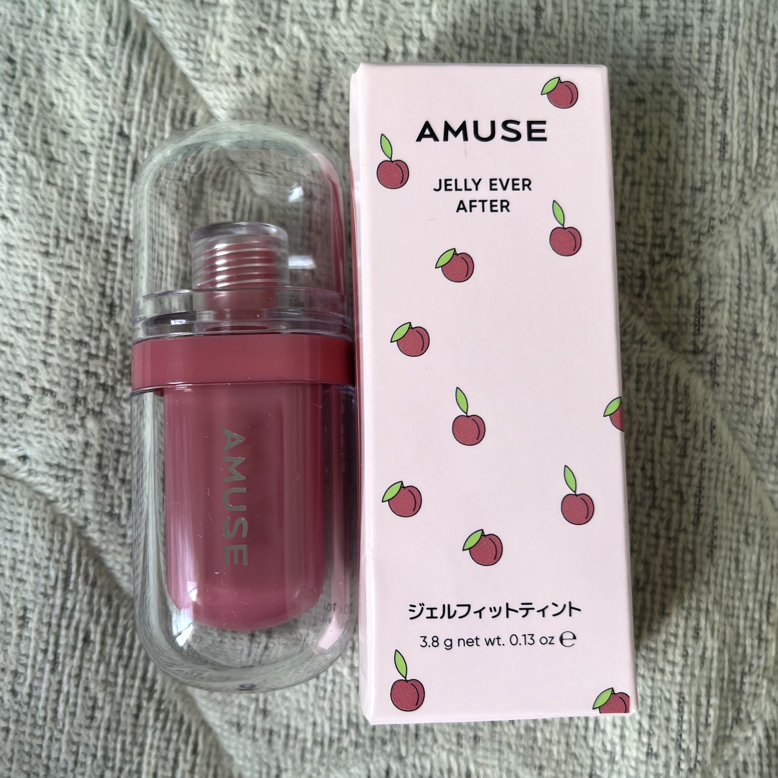 ジェルフィットティント 東京プラム/AMUSE/リップティントを使ったクチコミ（2枚目）