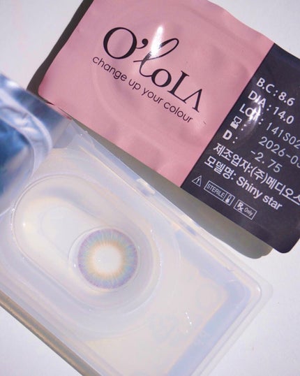 ブロー(Blow)/OLOLA/カラーコンタクトレンズを使ったクチコミ(6枚目)