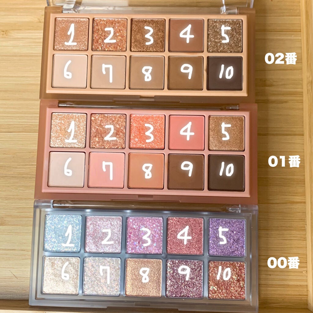 ベターザンパレット/rom&nd/アイシャドウパレットを使ったクチコミ(2枚目)