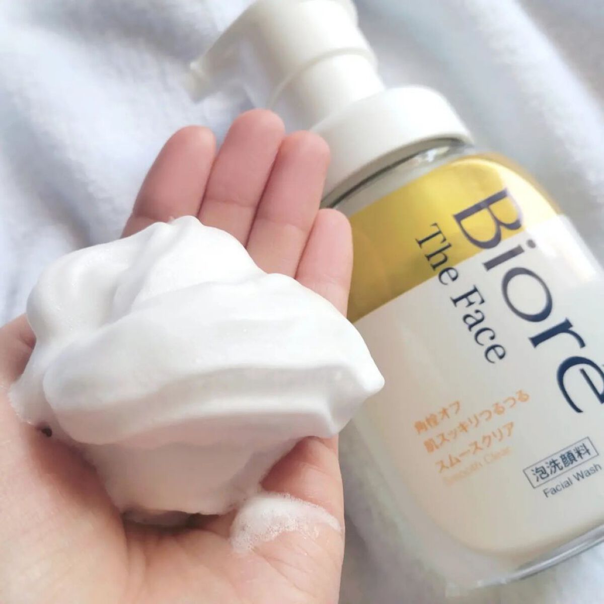 ビオレ ザフェイス 泡洗顔料 スムースクリア/ビオレ/泡洗顔を使ったクチコミ（1枚目）