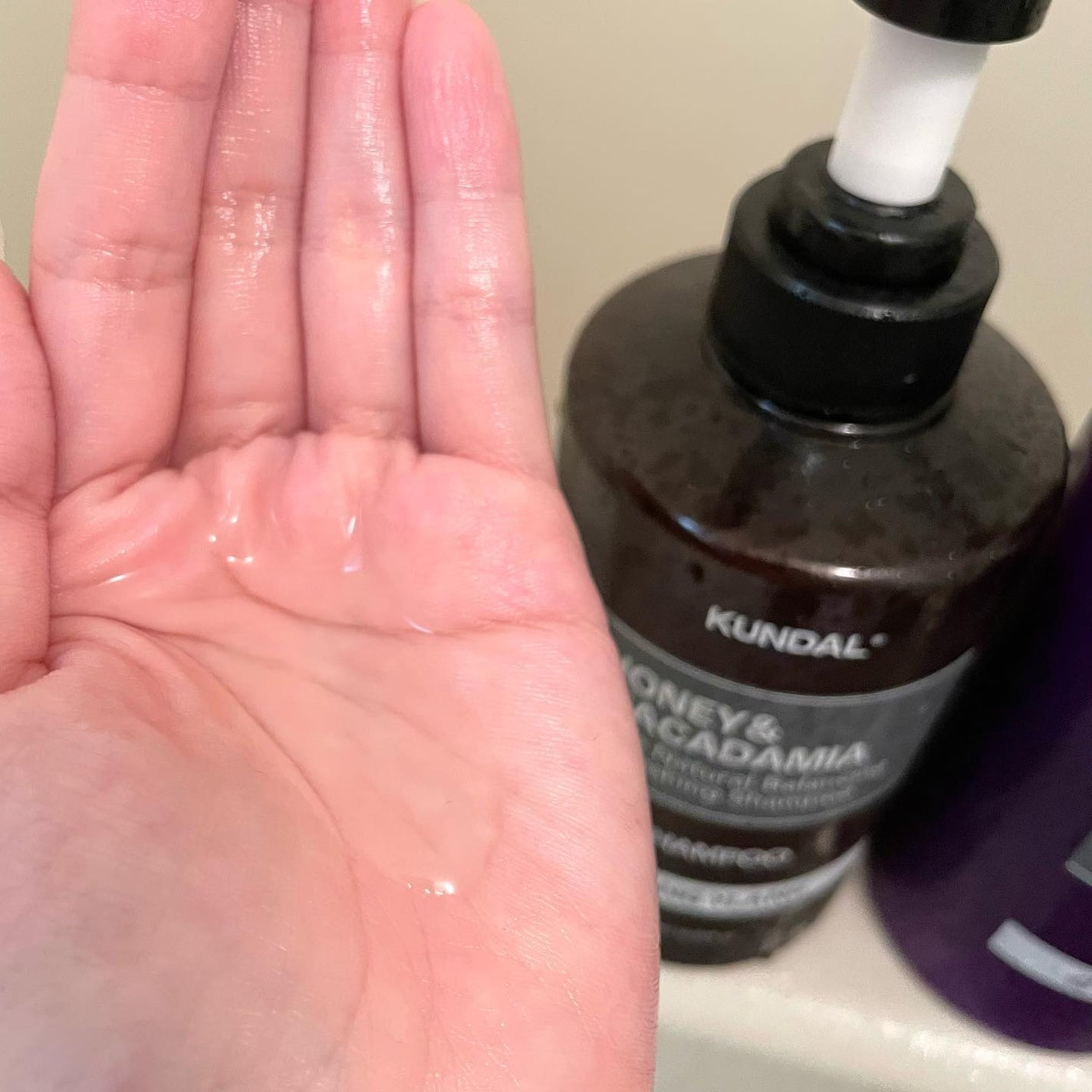 ハニー&マカデミアシャンプー/トリートメント LA VIE EN RORE /KUNDAL/市販シャンプーを使ったクチコミ(3枚目)