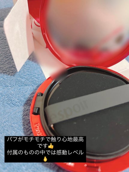 プロテーラービーベルベットカバークッション/espoir/クッションファンデーションを使ったクチコミ(3枚目)