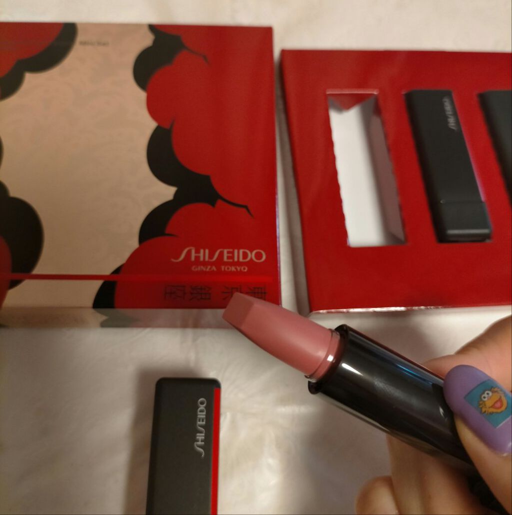 モダンマット パウダーリップスティック ミニセット リミテッド エディション/SHISEIDO/口紅を使ったクチコミ（2枚目）