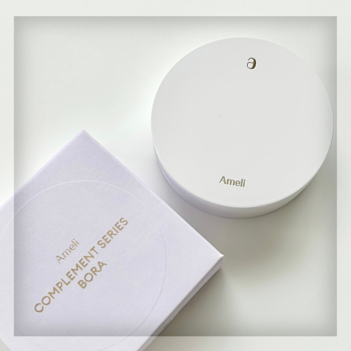 コンプリメントシリーズクッション 紫色(ボラ)/Ameli/クッションファンデーションを使ったクチコミ(1枚目)