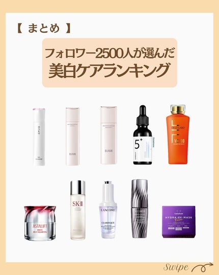 つや子 on LIPS 「『フォロワー2500人が選んだ👀✨美白ケアランキング👑』※紹介..」(8枚目)