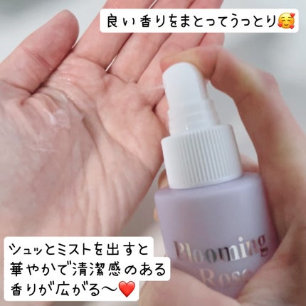 パフュームヘアパックインミスト Pink Breeze/Daleaf/アウトバストリートメントを使ったクチコミ(2枚目)