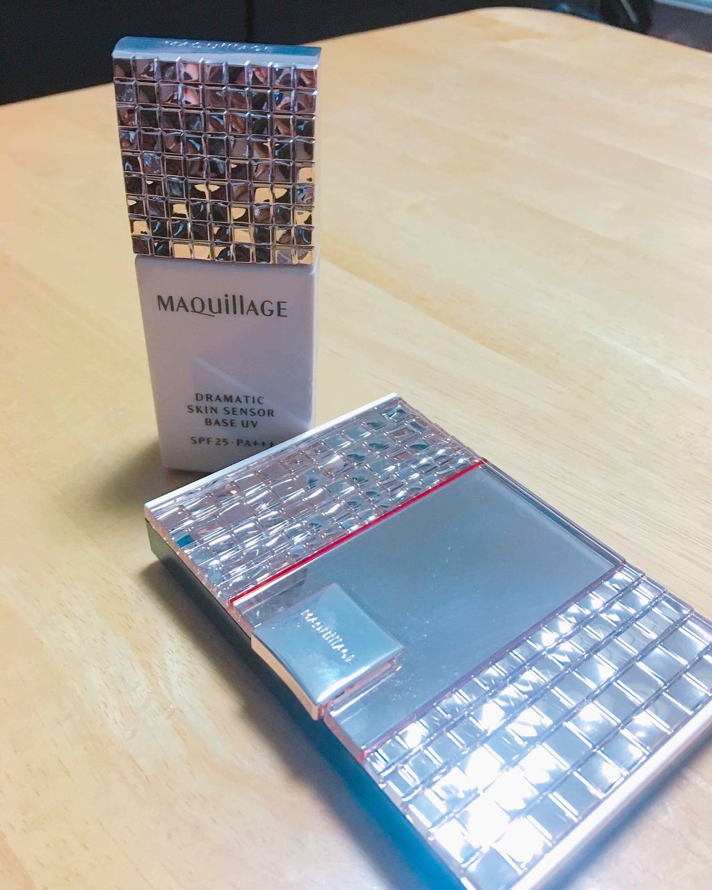 ドラマティックスキンセンサーベース UV/マキアージュ/化粧下地を使ったクチコミ（1枚目）