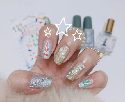 ネイルホリック リミテッドカラー Sparkle ornament GD076/ネイルホリック/マニキュアの画像