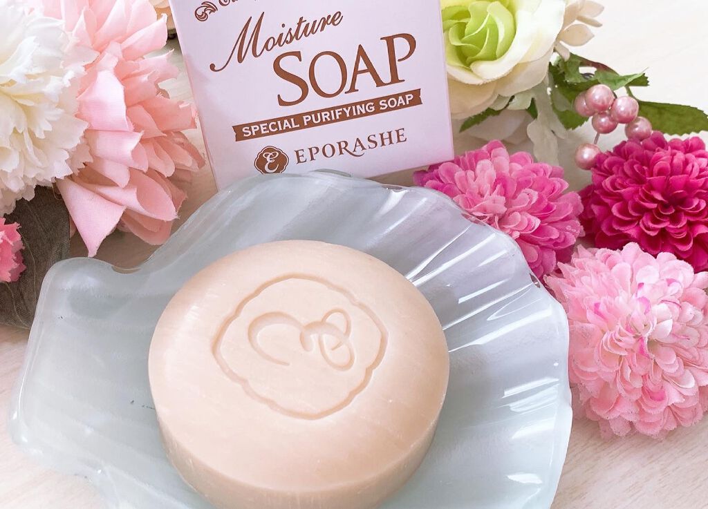 モイスチャーソープ/EPORASHE/洗顔石鹸を使ったクチコミ(3枚目)