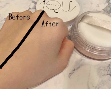 オーガニックフェイスパウダーUV/アクア・アクア/ルースパウダーを使ったクチコミ(3枚目)
