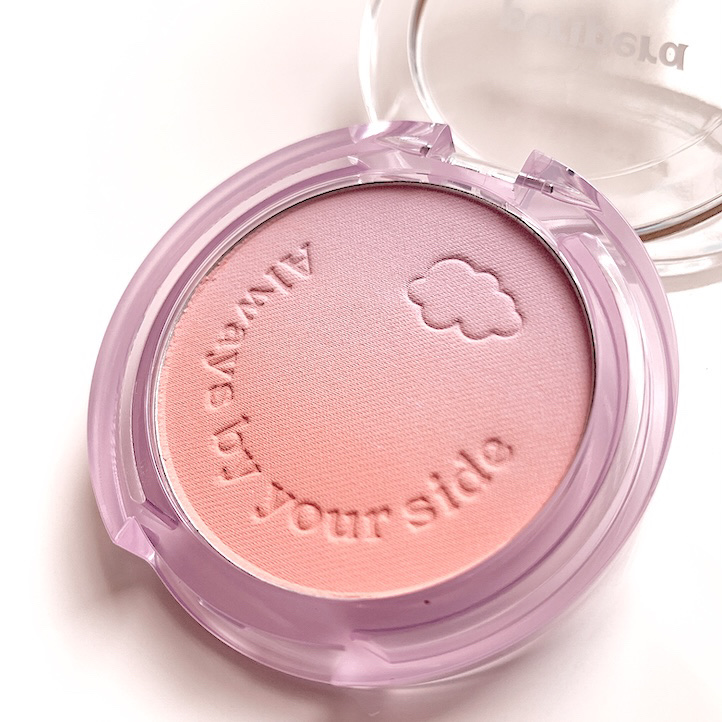 ピュア ブラッシュド カスタム チーク 02 FLUFFY PEACH/PERIPERA/パウダーチークを使ったクチコミ（3枚目）