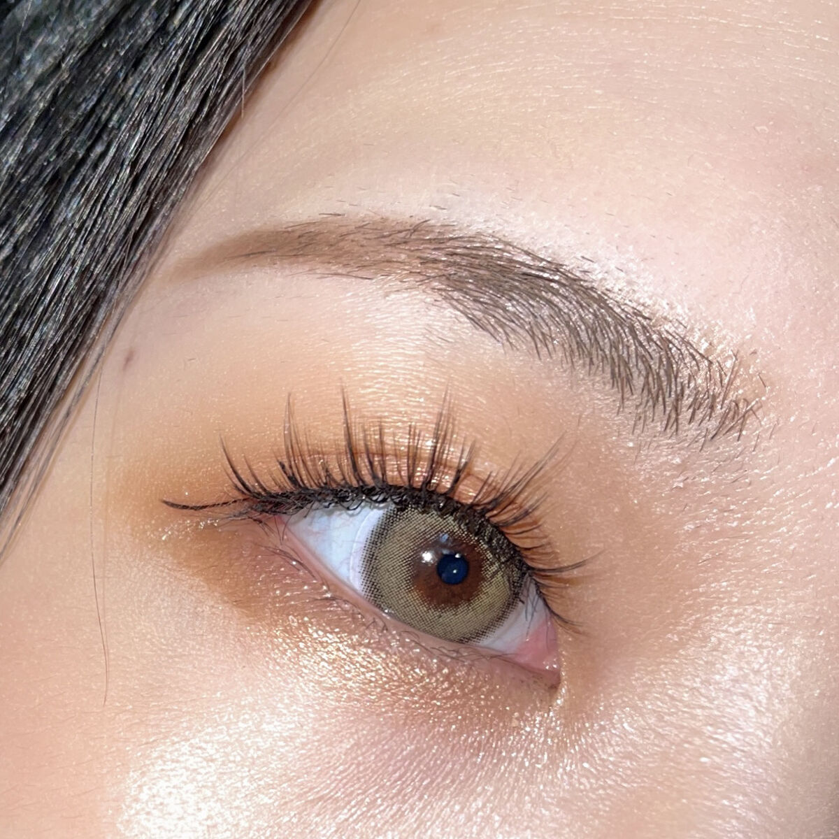 パレットアイシャドウ サンドブラウン/＆be/アイシャドウパレットを使ったクチコミ（3枚目）