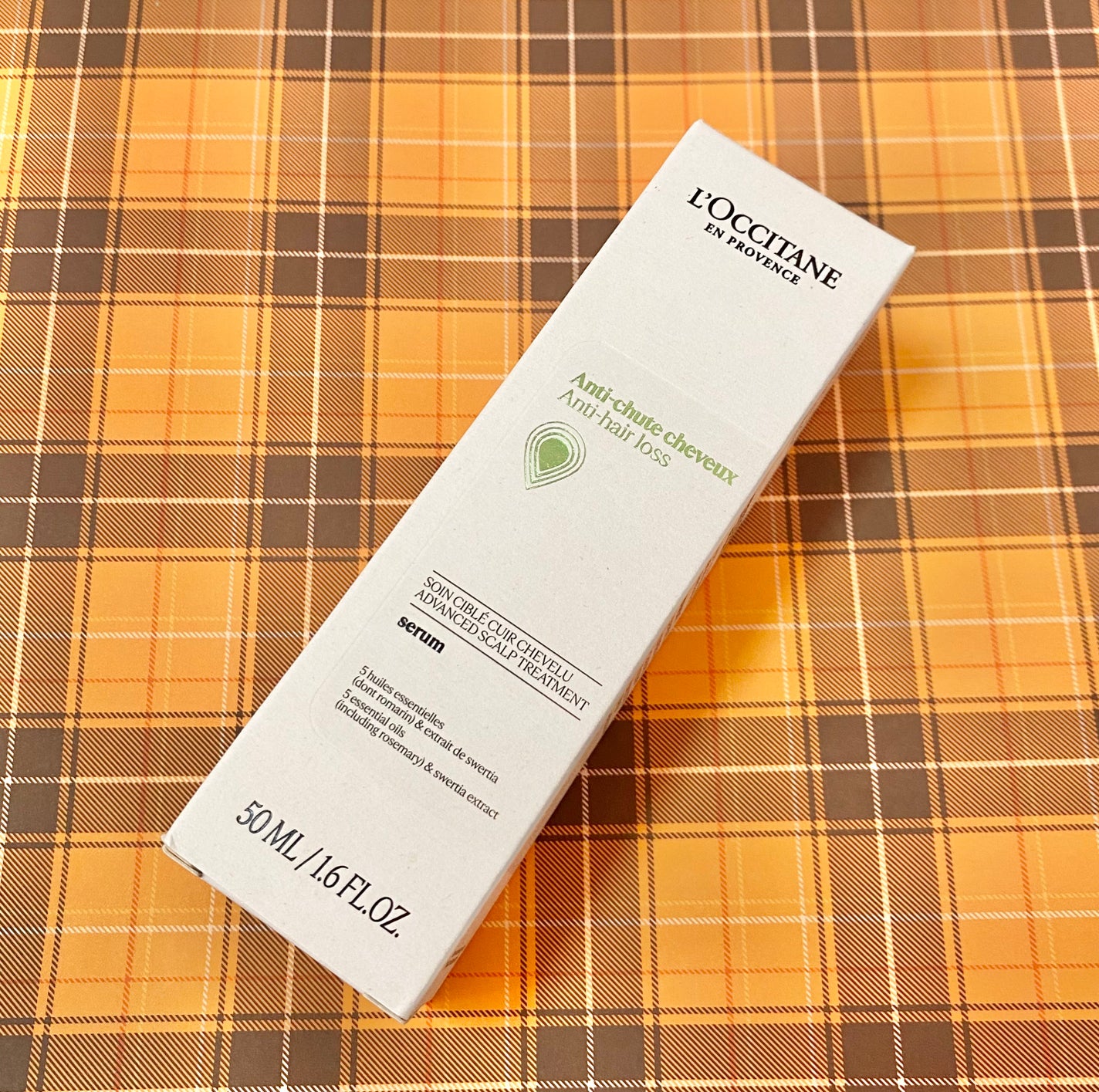 薬用 メディカル アンチヘアロスセラム/L'OCCITANE/頭皮ローションを使ったクチコミ(1枚目)