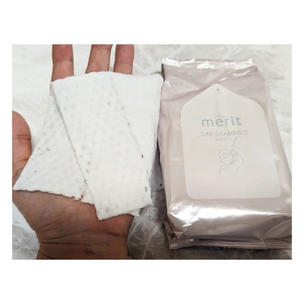 メリット ドライシャンプーシート すっきり爽快タイプ/メリット/ドライシャンプーを使ったクチコミ(6枚目)