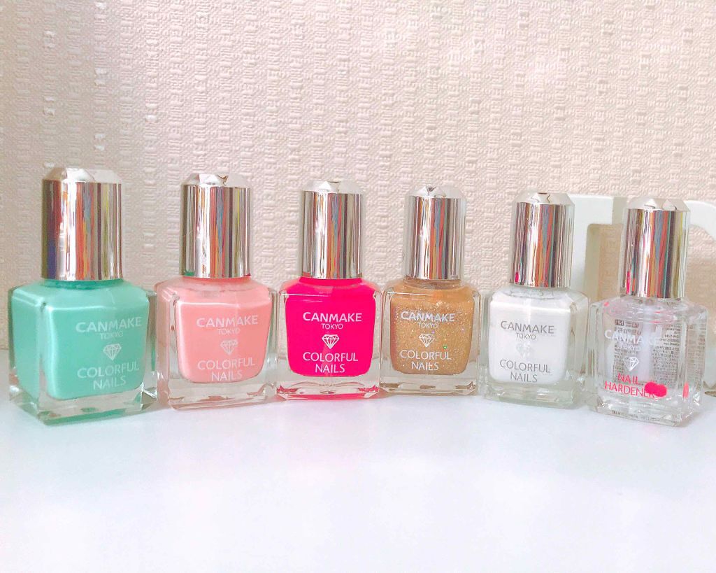 カラフルネイルズ/キャンメイク/マニキュアを使ったクチコミ(1枚目)