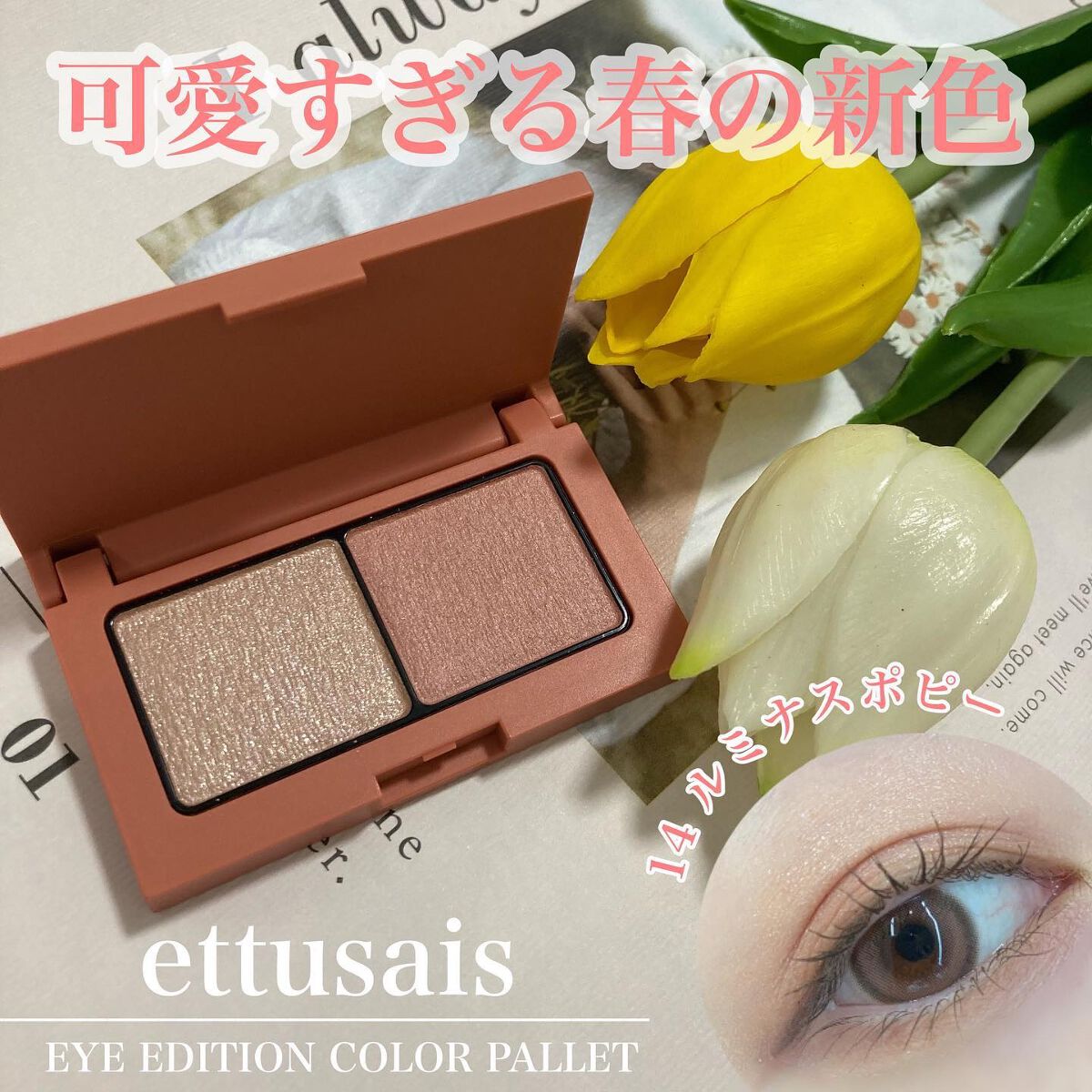 エテュセ アイエディション(カラーパレット)/ettusais/アイシャドウパレットを使ったクチコミ（1枚目）