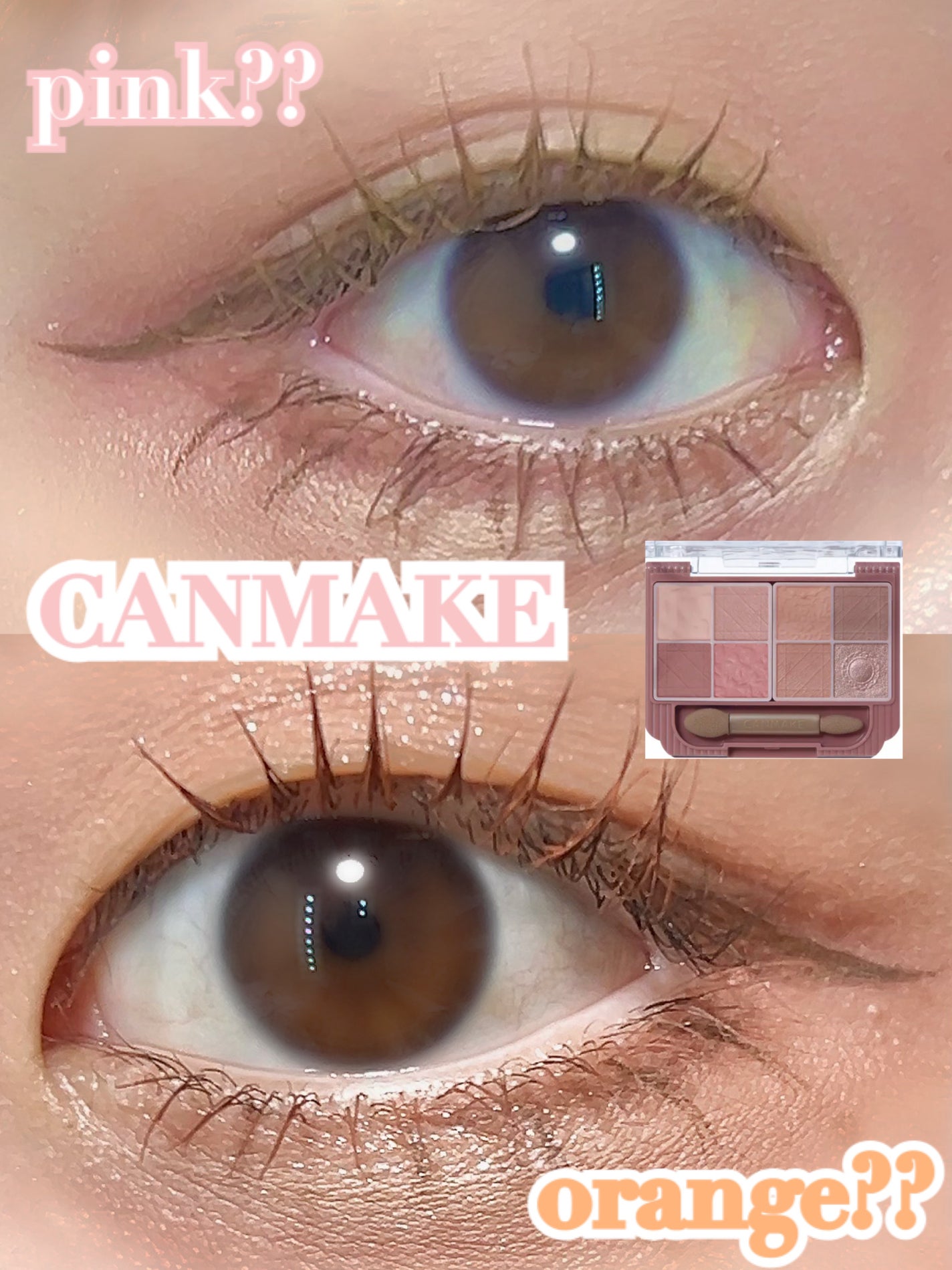 プティパレットアイズ(マットタイプ)/キャンメイク/パウダーアイシャドウを使ったクチコミ(1枚目)