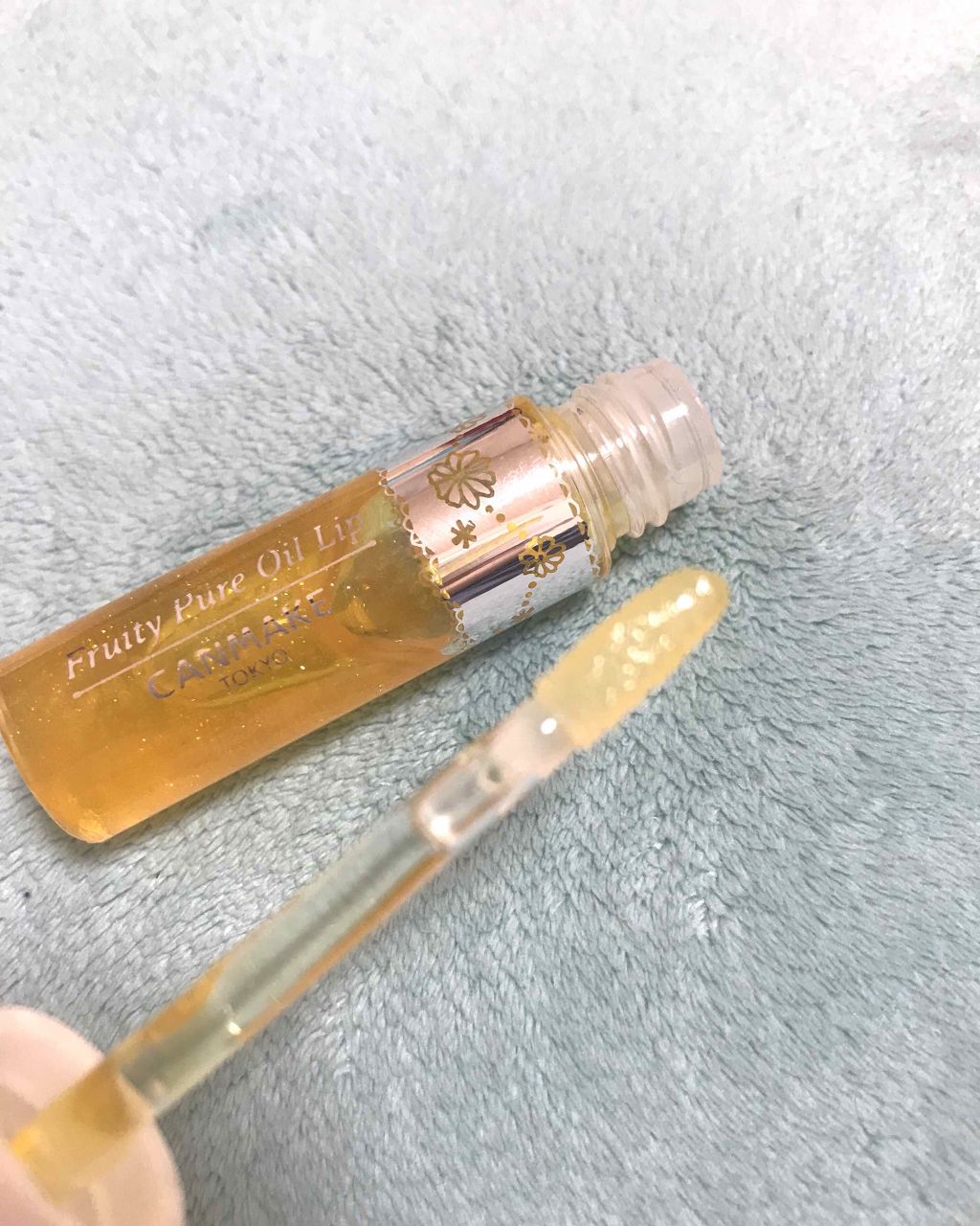 ラスティンググロスリップ/CEZANNE/口紅を使ったクチコミ(3枚目)