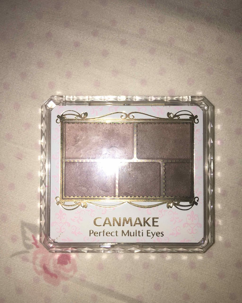 パーフェクトマルチアイズ/キャンメイク/アイシャドウパレットを使ったクチコミ(1枚目)