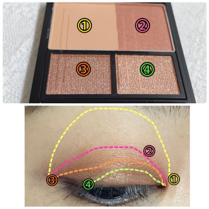 3Dプロデュースシャドウ/KATE/アイシャドウパレットを使ったクチコミ(2枚目)