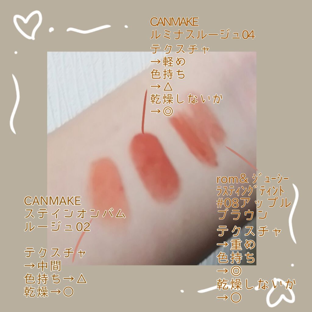 メルティールミナスルージュ/キャンメイク/口紅を使ったクチコミ（2枚目）