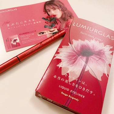 スキルレスライナー/LUMIURGLAS/リキッドアイライナーを使ったクチコミ（4枚目）