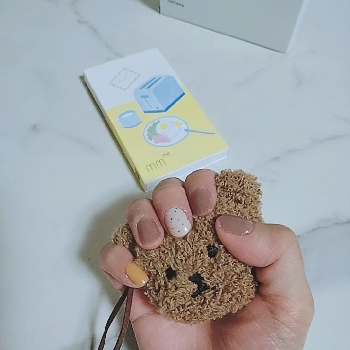 シンデレラネイル(切らなくていいジェルネイルシール)/mmme/ネイルシールを使ったクチコミ(7枚目)