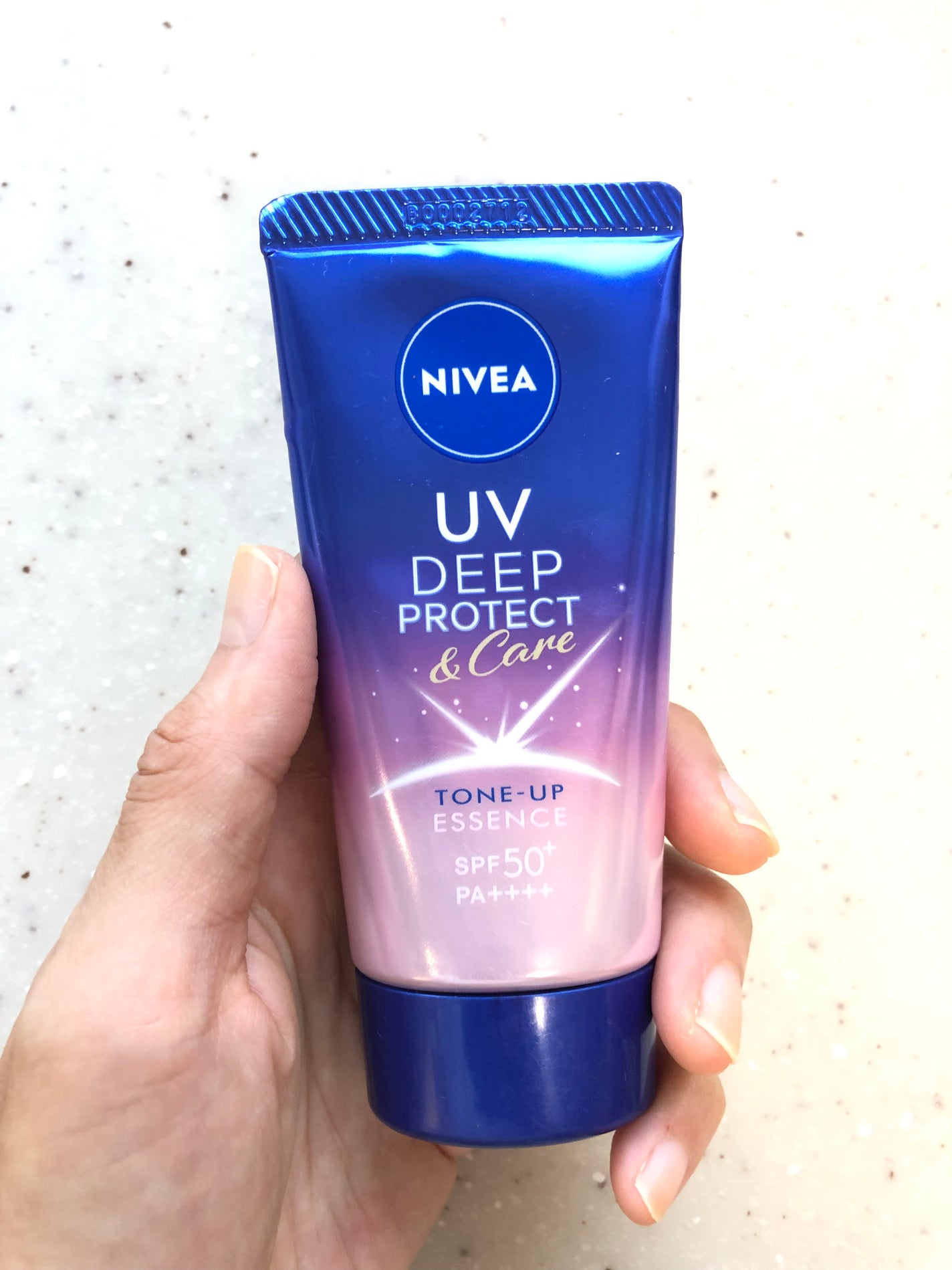 ニベアUV ディープ プロテクト&ケア トーンアップ エッセンス/ニベア/日焼け止めローションを使ったクチコミ(1枚目)