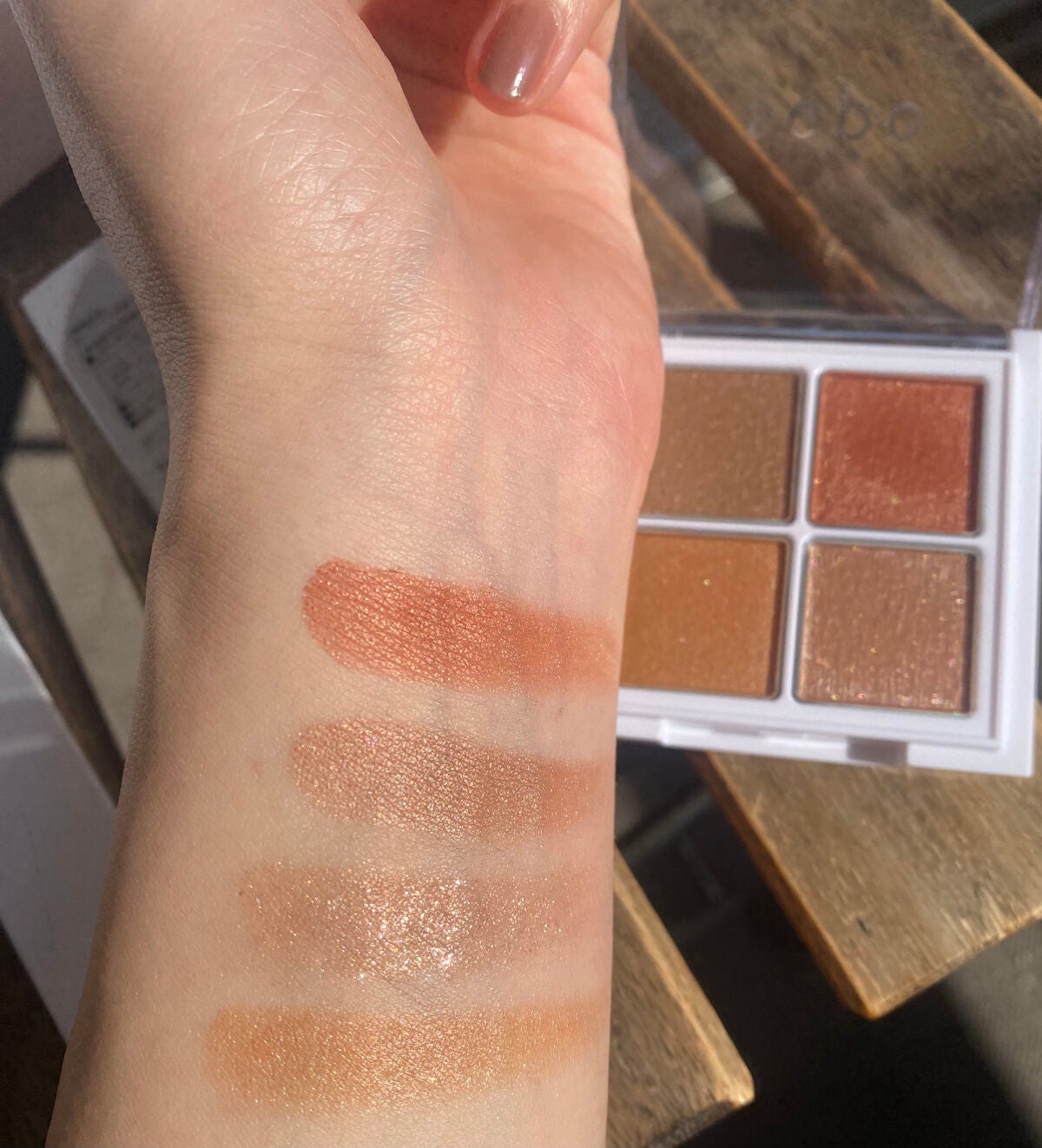 アイパレット/sopo/アイシャドウパレットを使ったクチコミ(3枚目)