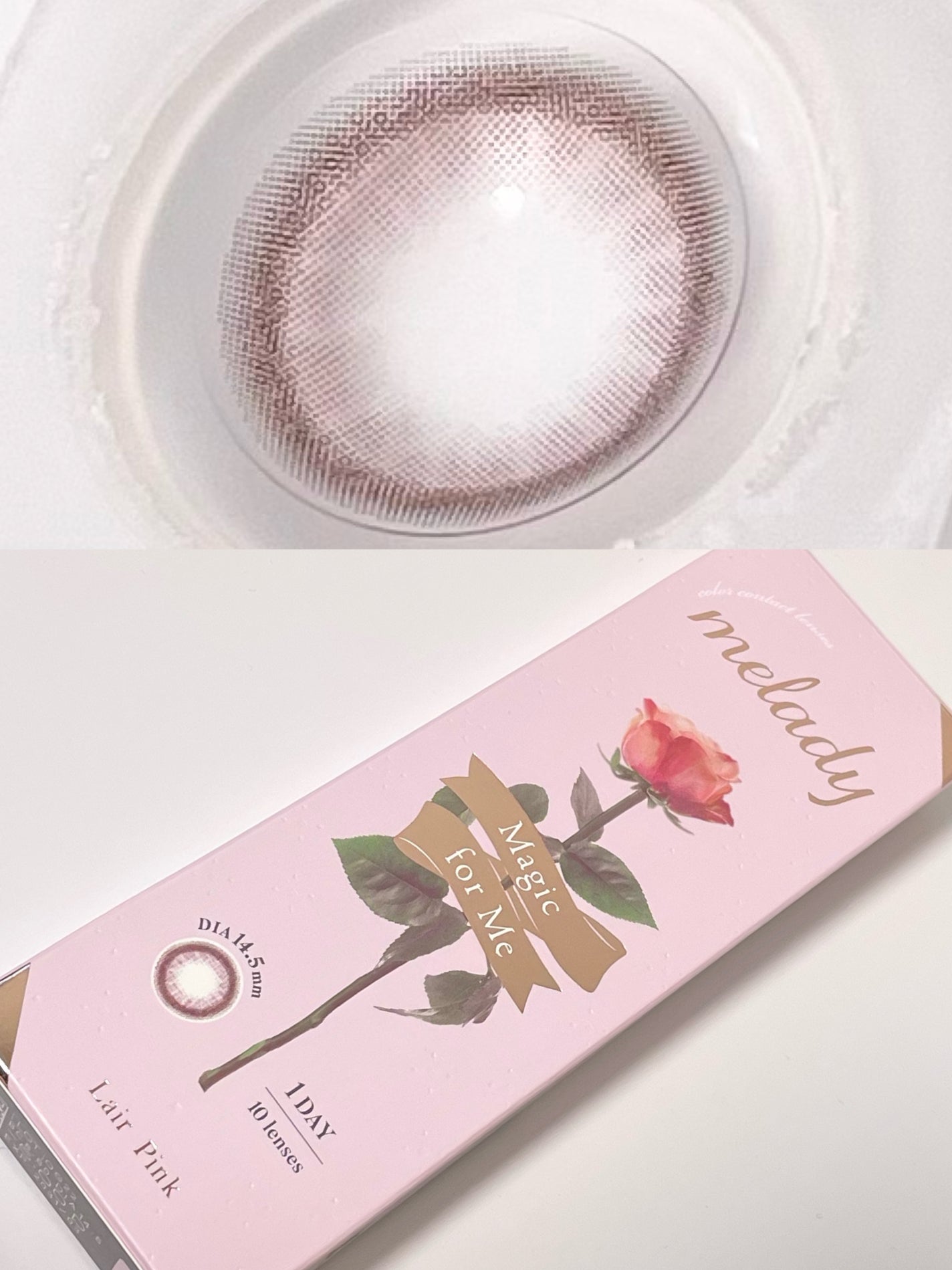 melady 1day/melady/ワンデー(1DAY)カラコンを使ったクチコミ(3枚目)