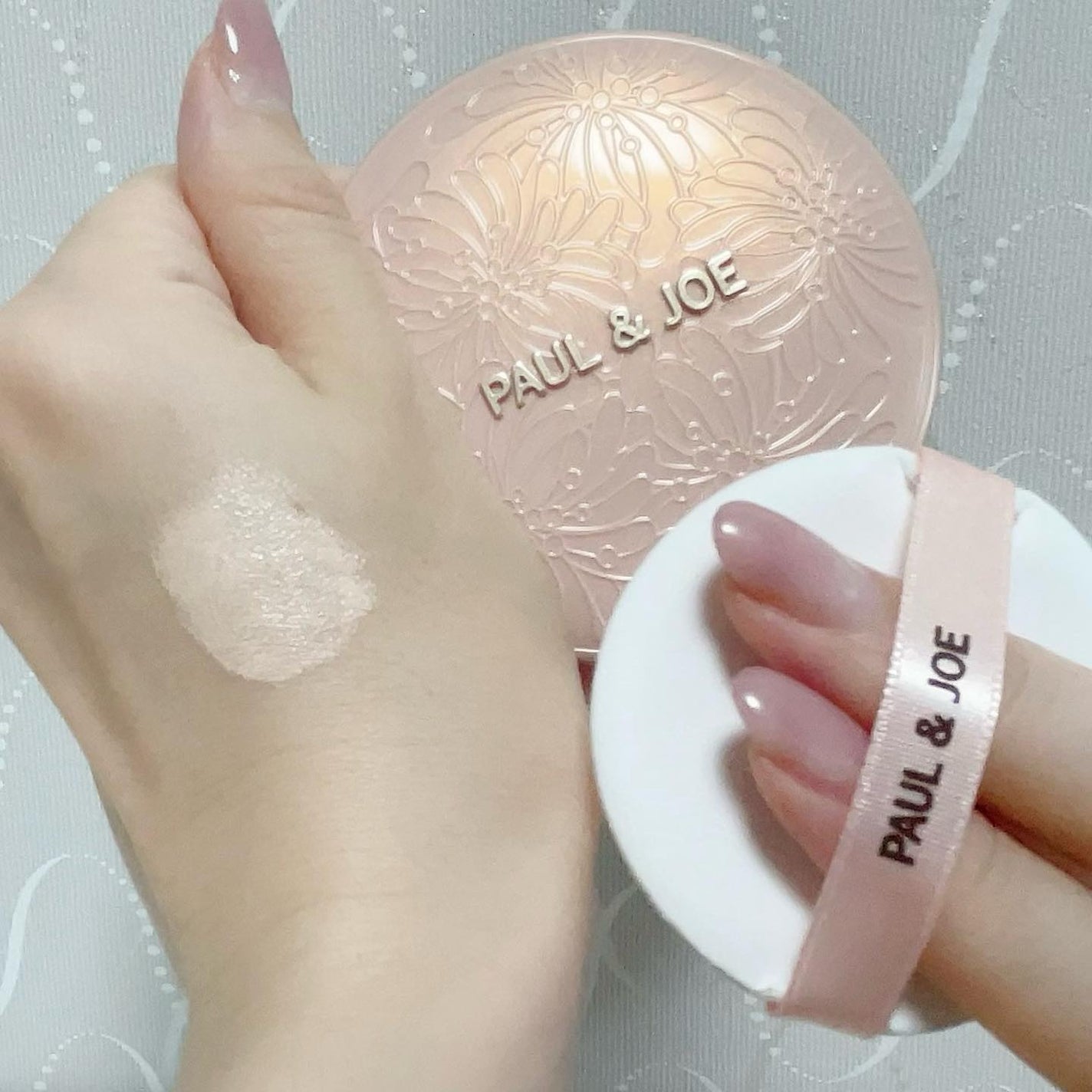 シースルー ヴェール コンパクト/PAUL & JOE BEAUTE/ファンデーションを使ったクチコミ(4枚目)