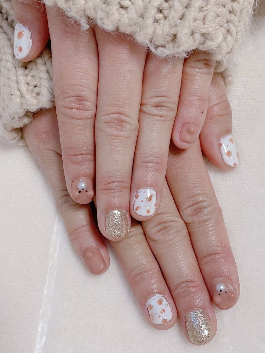 ネイルパーツ/セリア/ネイルチップ・パーツを使ったクチコミ（2枚目）