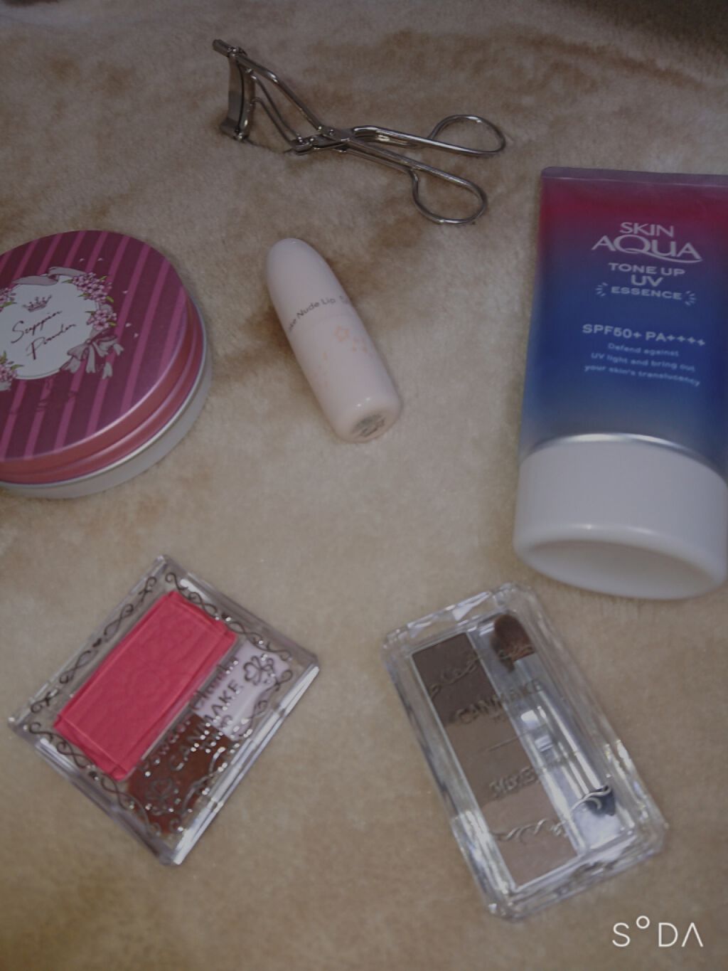 フェイクヌードリップ/素肌記念日/リップティントを使ったクチコミ（2枚目）