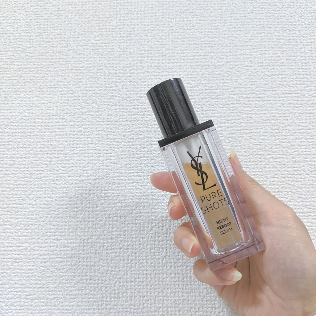 ピュアショット ナイト リチャージセラム/YVES SAINT LAURENT BEAUTE/美容液を使ったクチコミ(5枚目)
