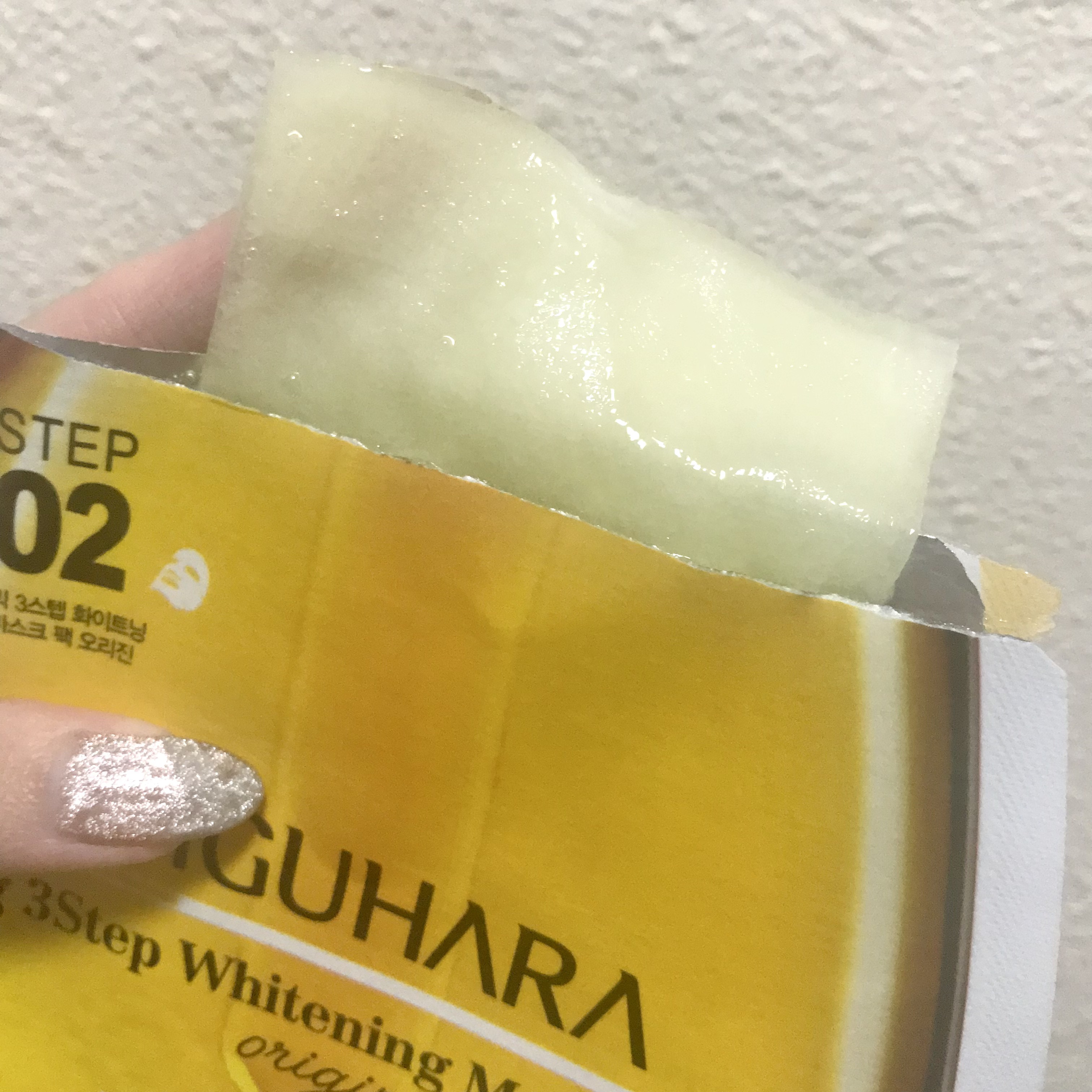 Big3 Step Whitening Mask Pack/MIGUHARA/シートマスク・パックを使ったクチコミ（3枚目）